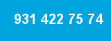931 422 75 74